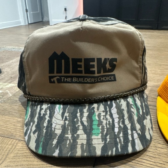 Vintage Trucker SnapBack Hat Bundle 3 Hats-Cabela’s, Meek’s Camo, Killian 80’s - Picture 5 of 11